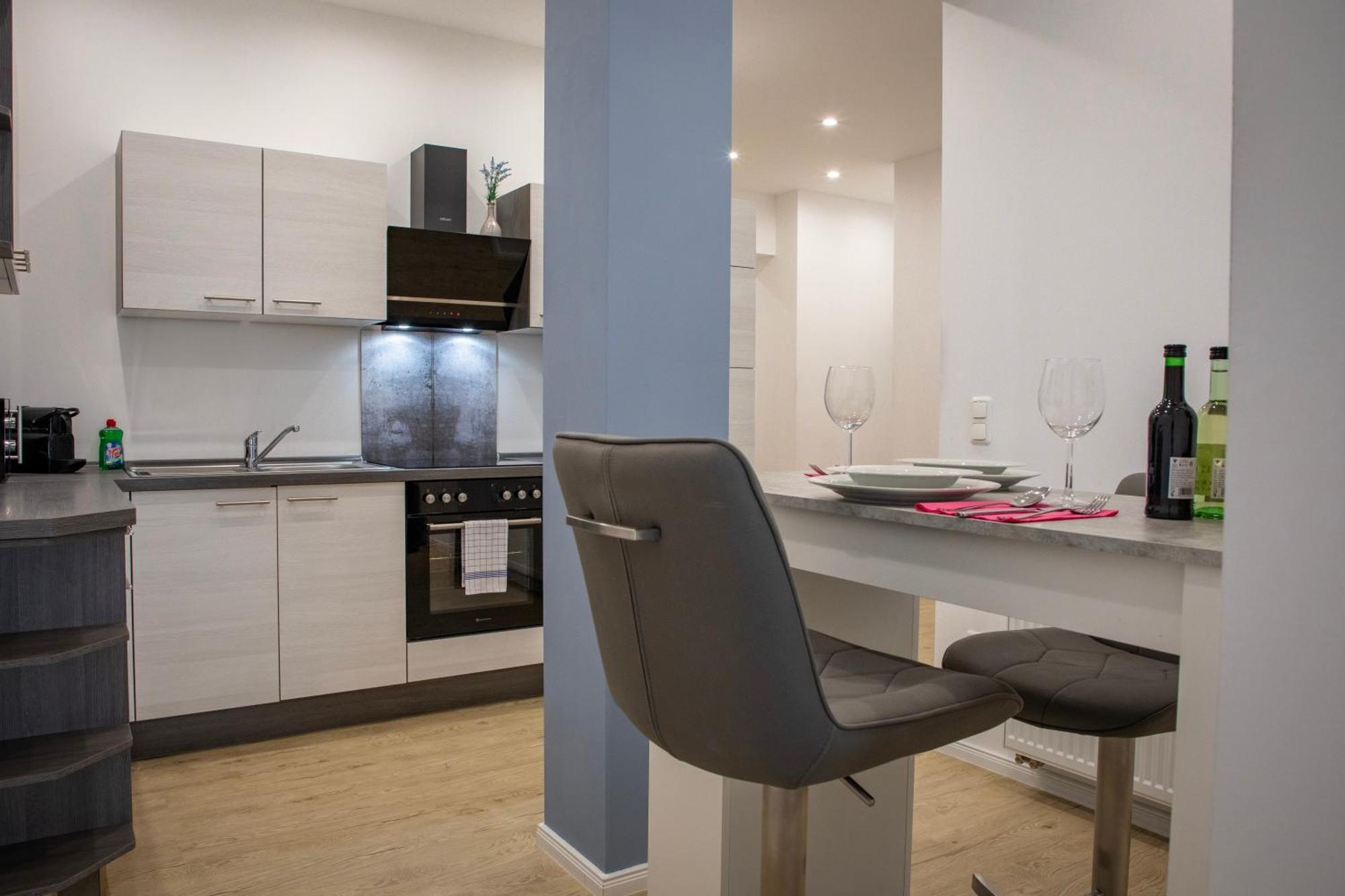 Hannibal - Design Apartment Lilie 2, Vw Naehe, Parkplatz, Kueche, Highspeed-Wlan, Fitness, Solarium 볼프스부르크 외부 사진