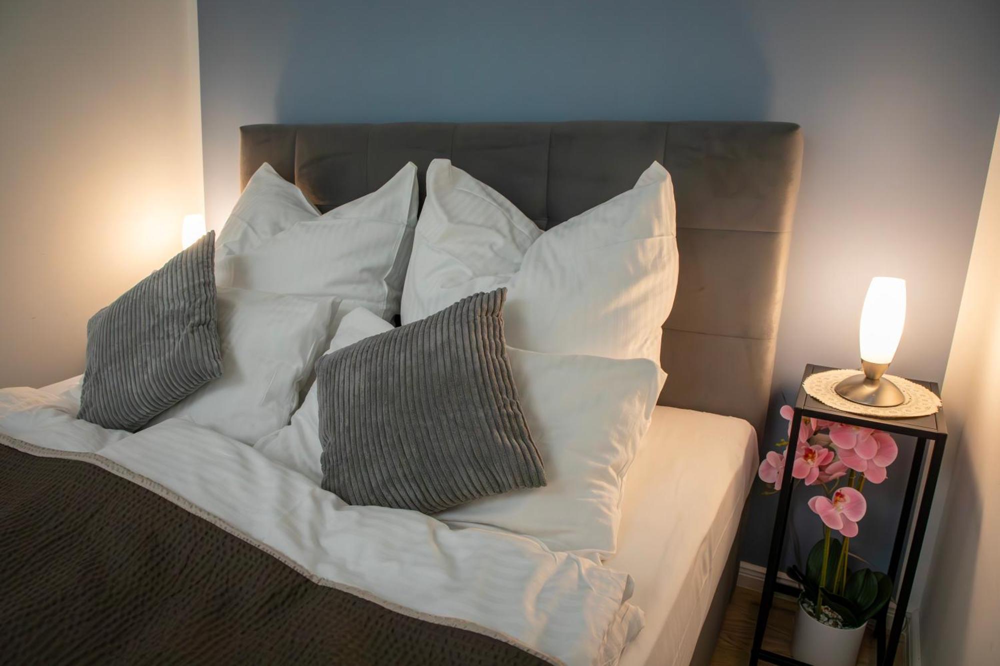 Hannibal - Design Apartment Lilie 2, Vw Naehe, Parkplatz, Kueche, Highspeed-Wlan, Fitness, Solarium 볼프스부르크 외부 사진